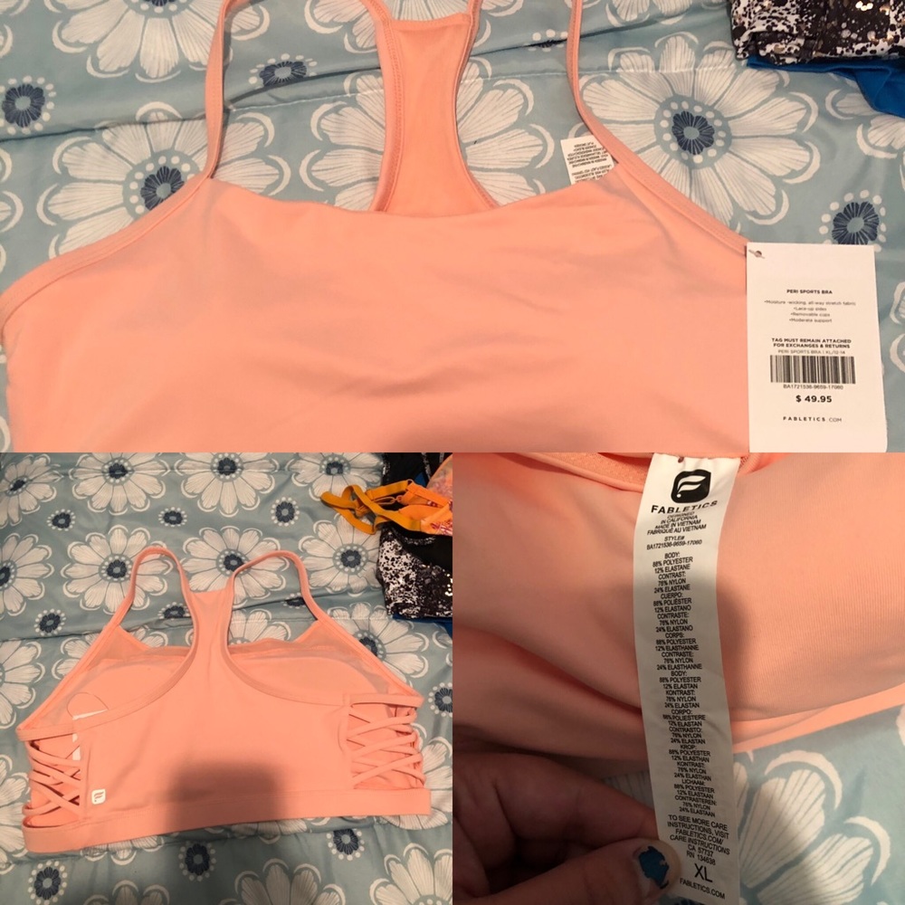 Peri Sports Bra-Fabletics